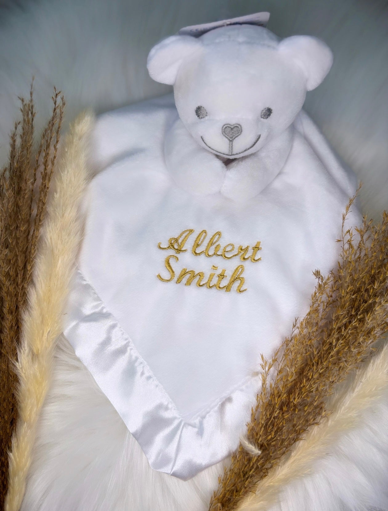 Personalised Teddy Bear comforter