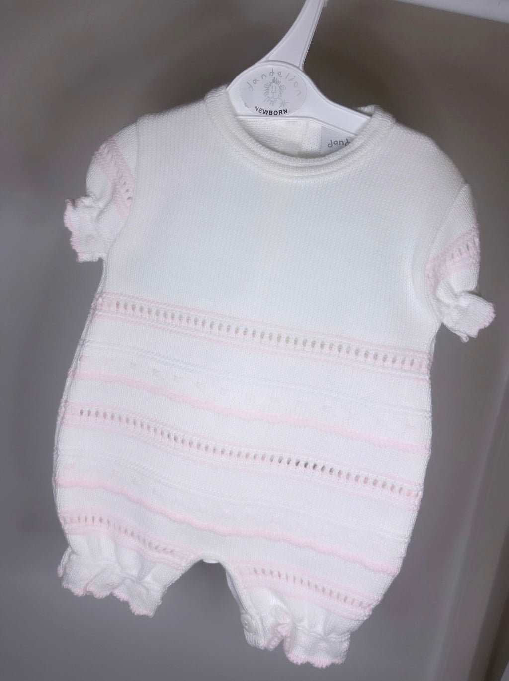 Dandelion Knitted Romper