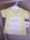 Yellow Frill Bow Dress
