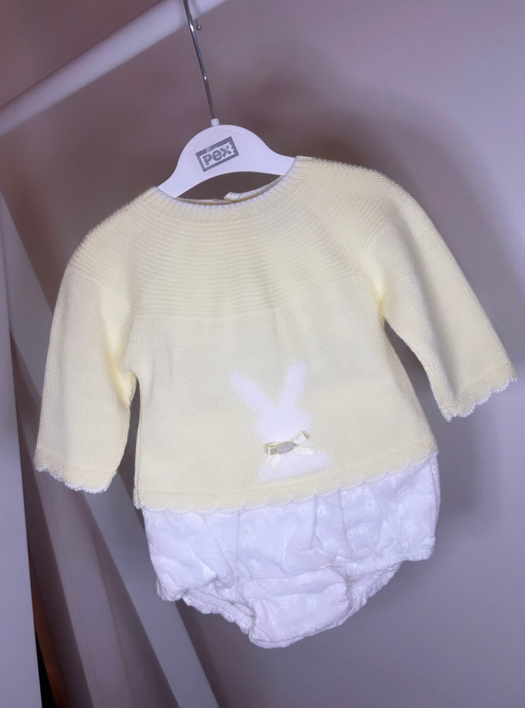 Knitted Bunny Jam Pants & Top Set