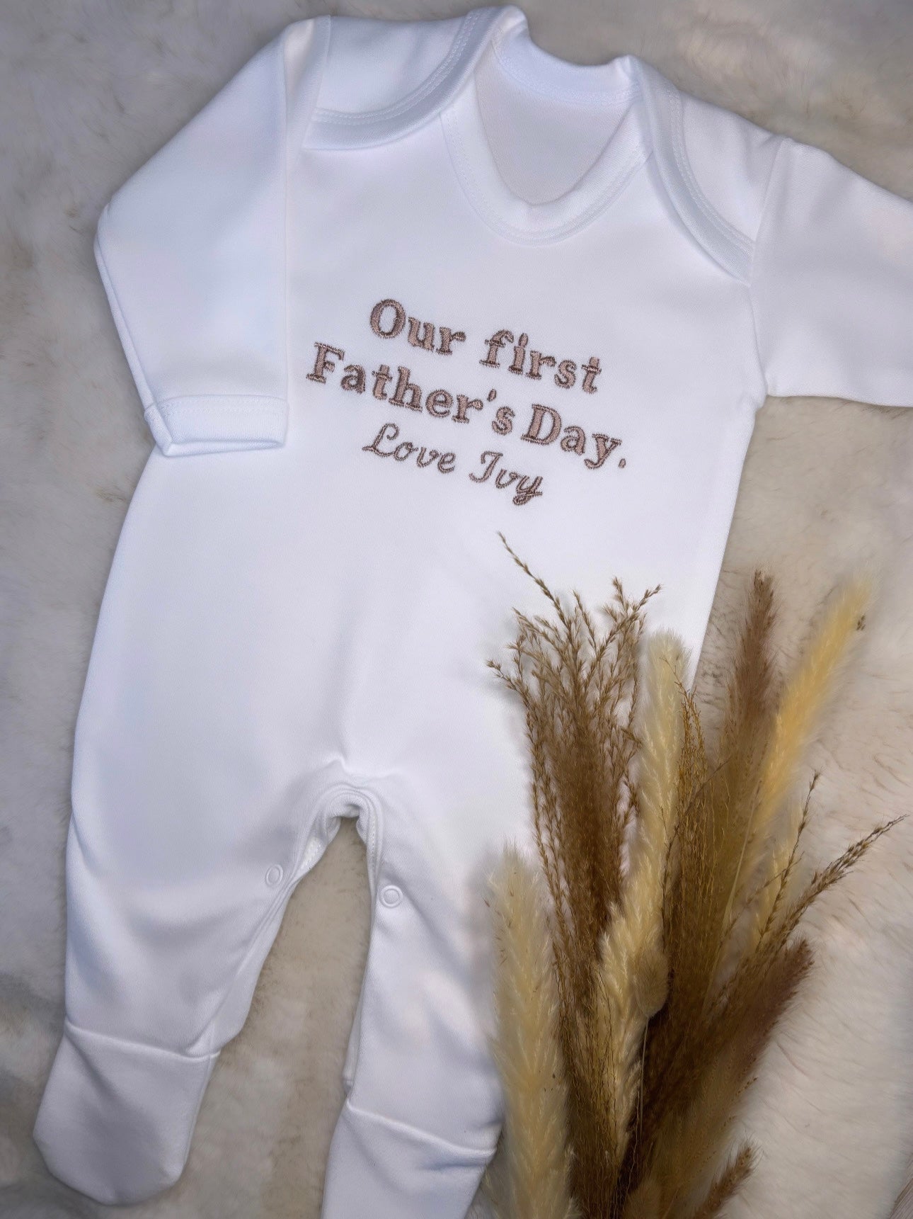 Our First Father’s Day Babygrow