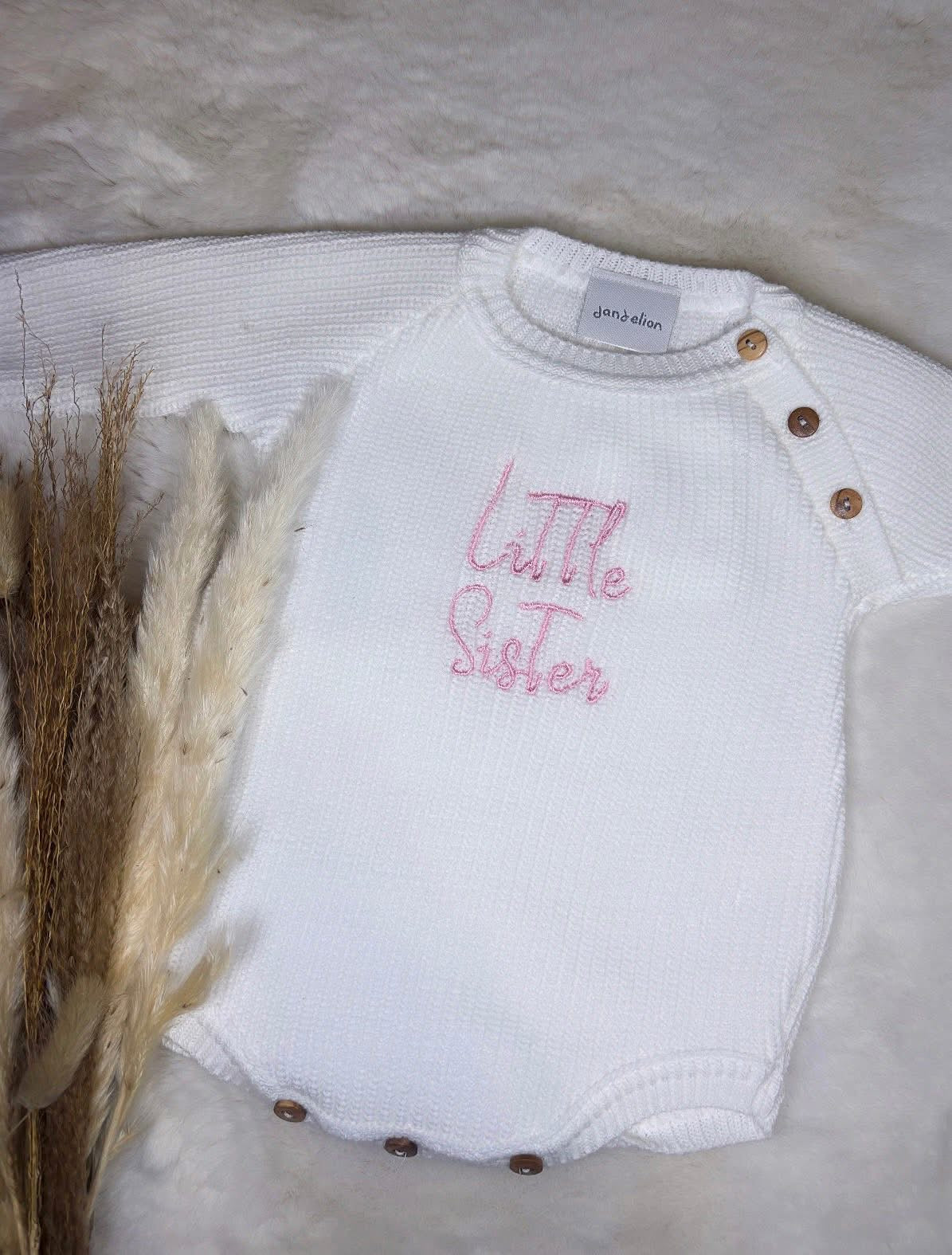 Personalised Knitted Romper
