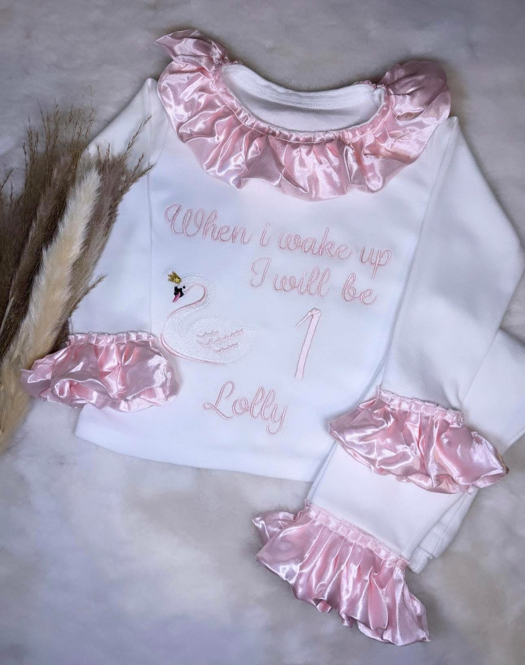 Silk Swan Pyjamas