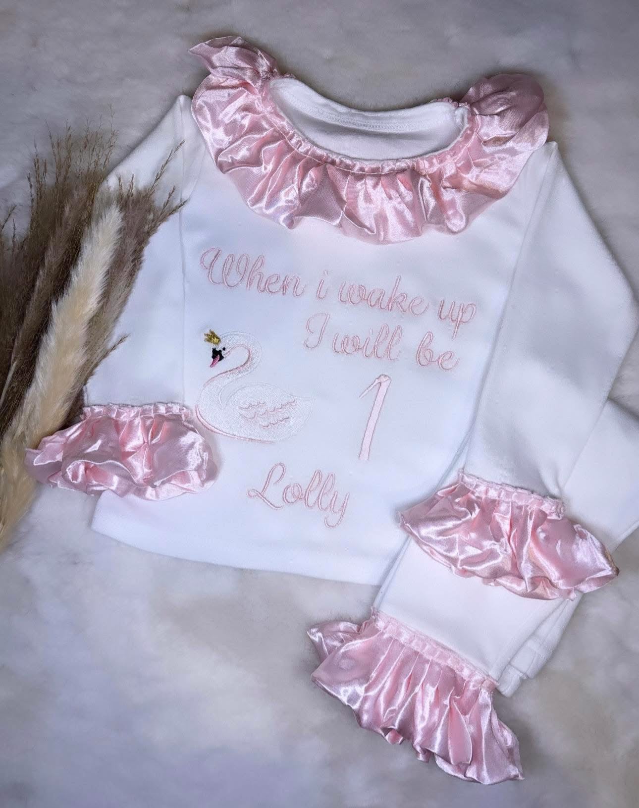 Silk Swan Pyjamas