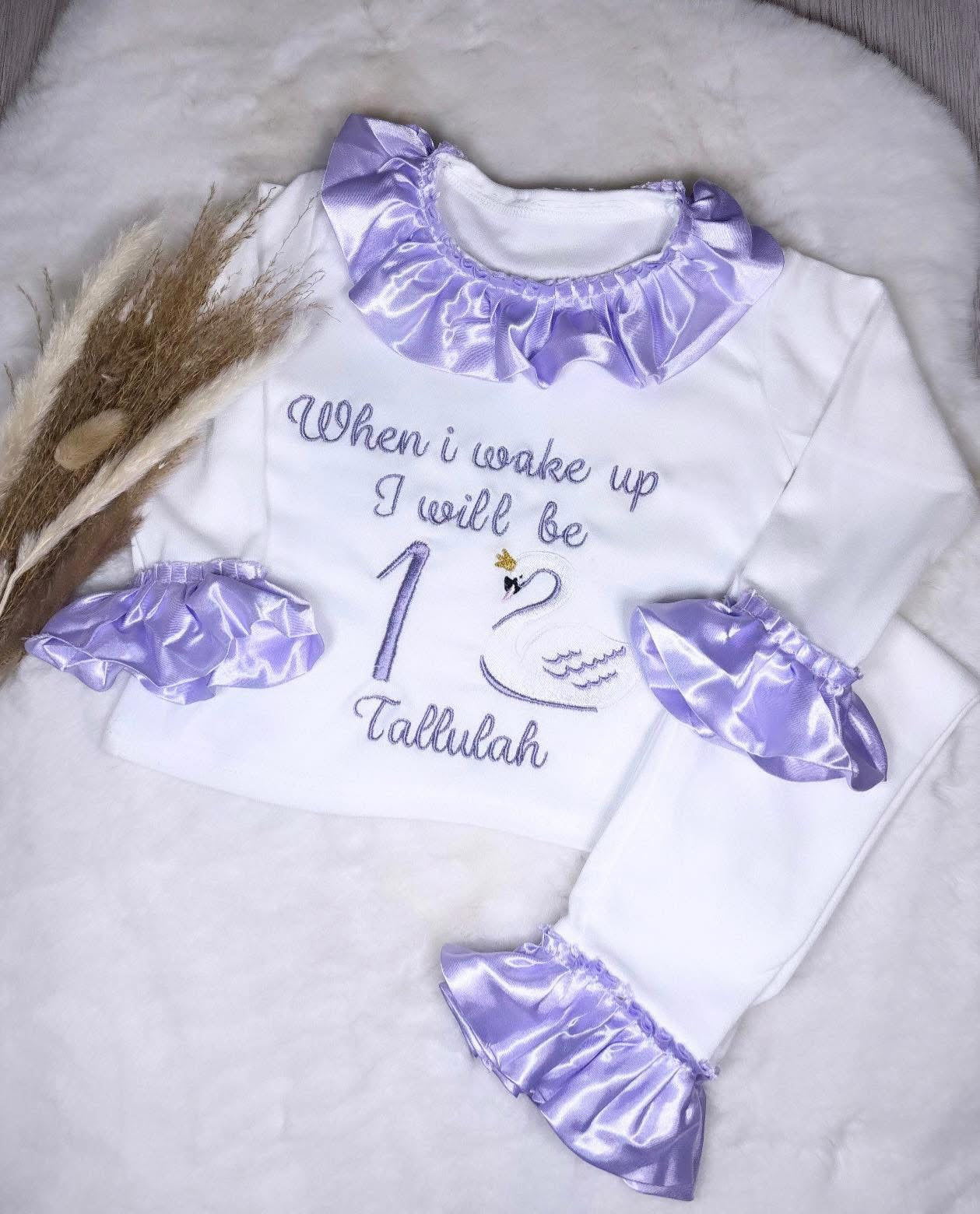 Silk Swan Pyjamas