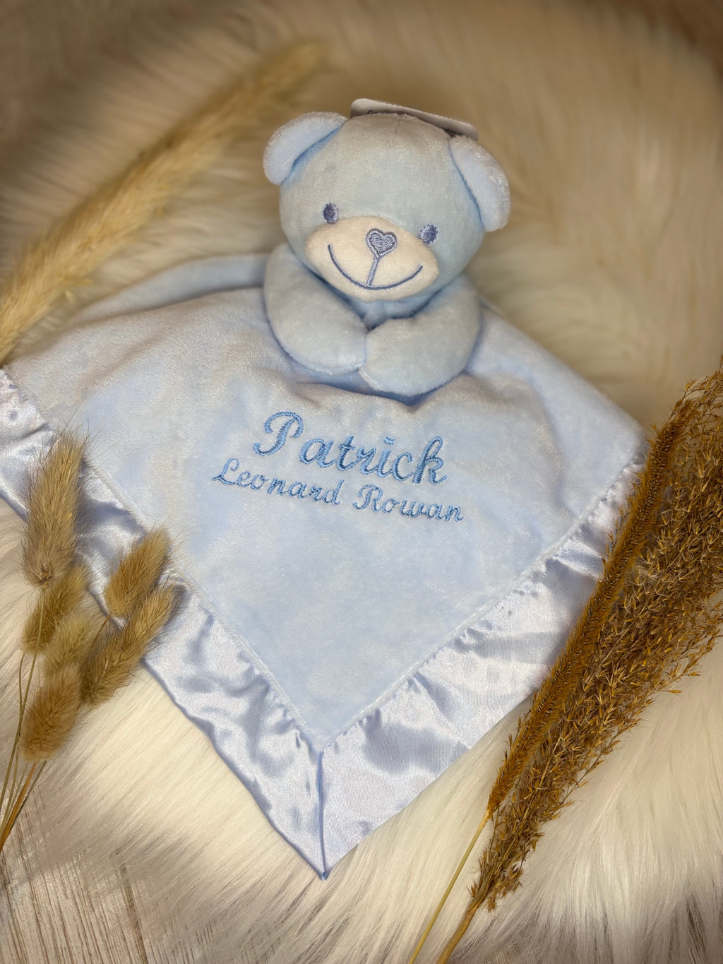 Personalised Teddy Bear comforter