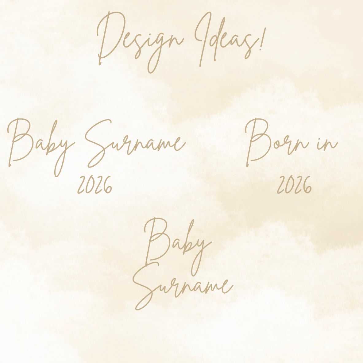 Baby Announcement knitted cardigan